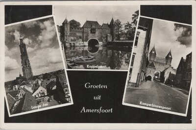 AMERSFOORT - Meerluik Groeten uit Amersfoort