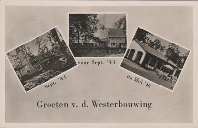 OOSTERBEEK - Meerluik Groeten v. d. Westerbouwing