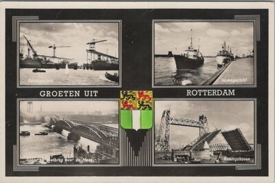 ROTTERDAM - Meerluik Groeten uit Rotterdam