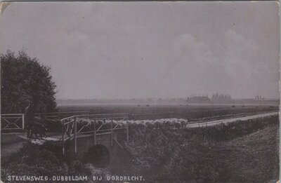 DUBBELDAM - Stevensweg. Dubbeldam bij Dordrecht