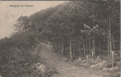 SCHOORL - Bergpad te Schoorl