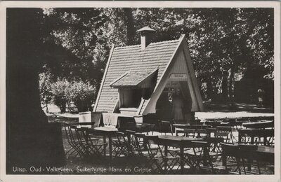 OUD VALKEVEEN - Uitsp. Oud Valkeveen, Suikerhuisje Hans en Grietje