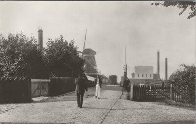 DORDRECHT - Dokbrug omstreeks 1905