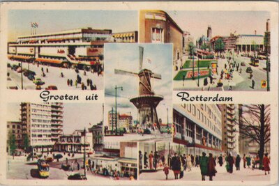 ROTTERDAM - Meerluik Groeten uit Rotterdam