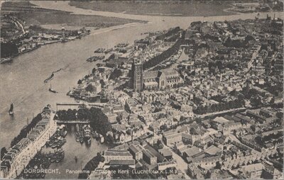 DORDRECHT - Panorama Groote Kerk