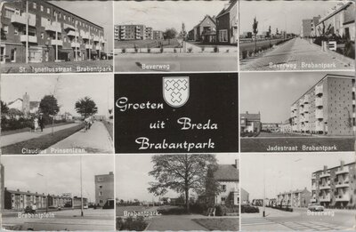 BREDA - Meerluik Groeten uit Breda Brabantpark