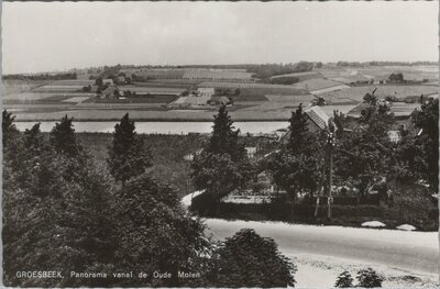 GROESBEEK - Panorama vanaf de Oude Molen