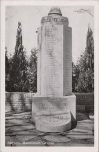 RHENEN - Mausoleum Grebbe