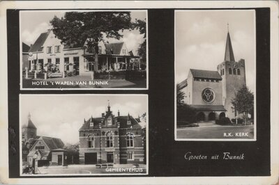 BUNNIK - Meerluik Groeten uit Bunnik