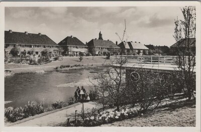 HILVERSUM - Vijver met Kastanjelaan