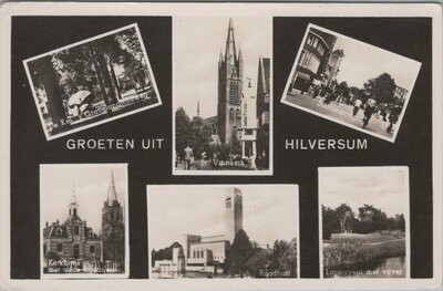 HILVERSUM - Meerluik Groeten uit Hilversum