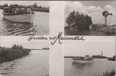 MEDEMBLIK - Meerluik Groeten uit Medemblik