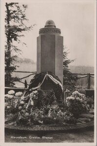 RHENEN - Mausoleum. Grebbe