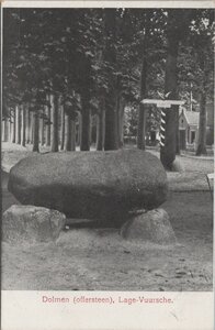 LAGE-VUURSCHE - Dolmen (offersteen)