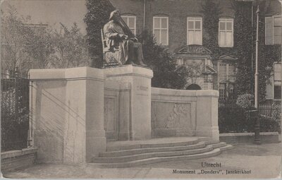 UTRECHT - Monument Donders Janskerkhof