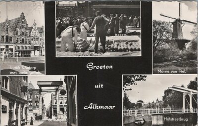 ALKMAAR - Meerluik Groeten uit Alkmaar