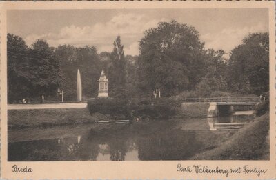 BREDA - Park Valkenberg met Fontijn