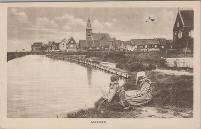 MARKEN - Gezicht op Marken