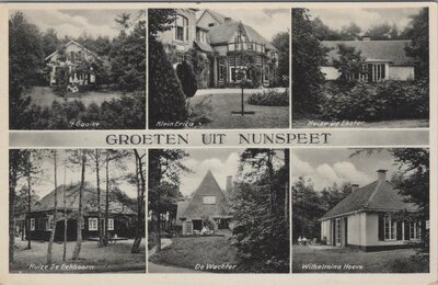 NUNSPEET - Meerluik Groeten uit Nunspeet