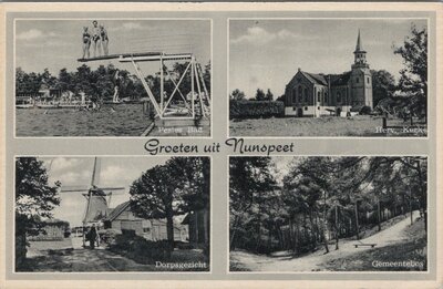 NUNSPEET - Meerluik Groeten uit Nunspeet