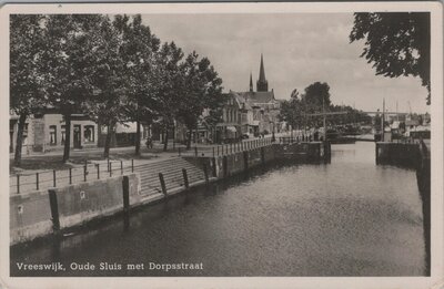 VREESWIJK - Oude Sluis met Dorpsstraat