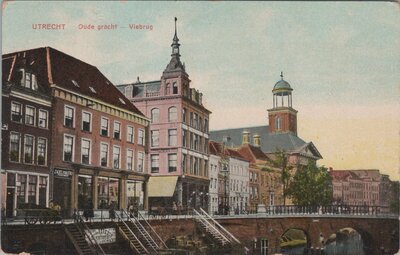 UTRECHT - Oude Gracht - Vierbug