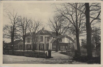 EDE - Amsterd. Str. Weg met Hotel Restaurant Buitenzorg