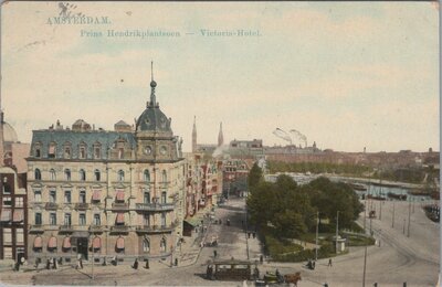AMSTERDAM - Prins Hendrikplantsoen - Victoria-Hotel