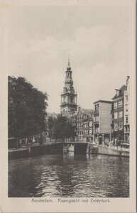 AMSTERDAM - Raamgracht met Zuiderkerk