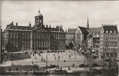 AMSTERDAM - Dam met Koninklijk Paleis