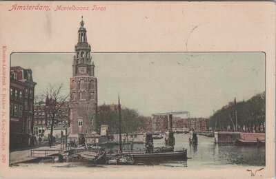 AMSTERDAM - Montelbaanstoren