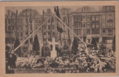 AMSTERDAM - Monument Weteringplantsoen