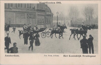 AMSTERDAM - Het Koninklijk Bruidspaar