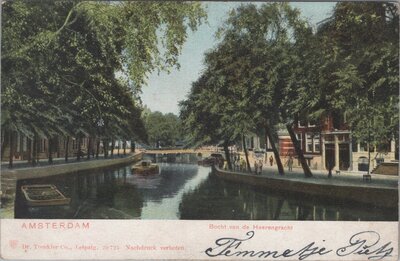 AMSTERDAM - Bocht van de Heerengracht