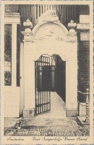 AMSTERDAM - Poort Swigtershofje Binnen Amstel