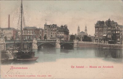 AMSTERDAM - De Amstel - Mozes en Aronkerk