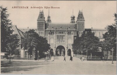 AMSTERDAM - Achterzijde Rijks-Museum