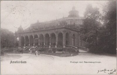 AMSTERDAM - Plantage met Panoramagebouw
