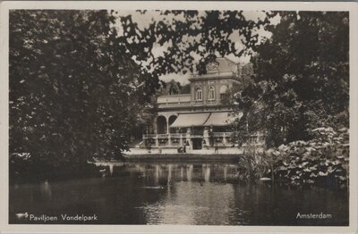 AMSTERDAM - Paviljoen Vondelpark