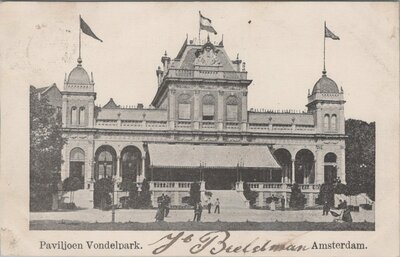 AMSTERDAM - Paviljoen Vondelpark