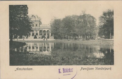 AMSTERDAM - Paviljoen Vondelpark