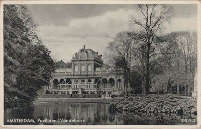 AMSTERDAM - Paviljoen, Vondelpark