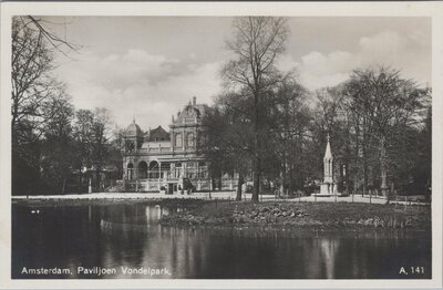 AMSTERDAM - Paviljoen Vondelpark