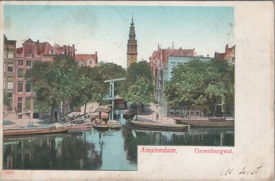 AMSTERDAM - Groenburgwal