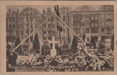 AMSTERDAM - Monument Weteringplantsoen