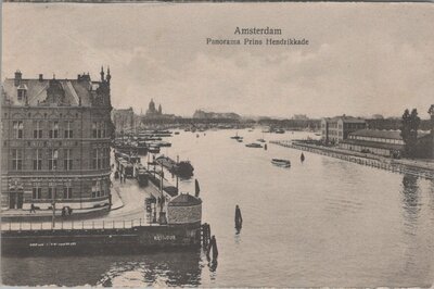 AMSTERDAM - Panorama Prins Hendrikkade