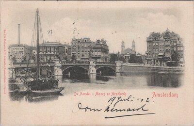 AMSTERDAM - De Amstel - Mozes en Aronkerk