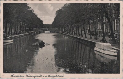 AMSTERDAM - Keizersgracht v. a. Spiegelstraat