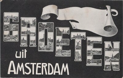 AMSTERDAM - Groeten uit Amsterdam