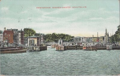 AMSTERDAM - Binnen-Amstel Schutsluis